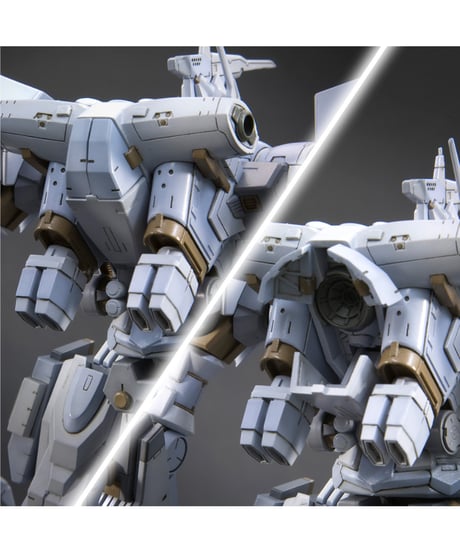 アーマード・コア　アスピナ ホワイト・グリント ARMORED CORE 4 Ver.（再生産品）　1/72スケール　プラモデル