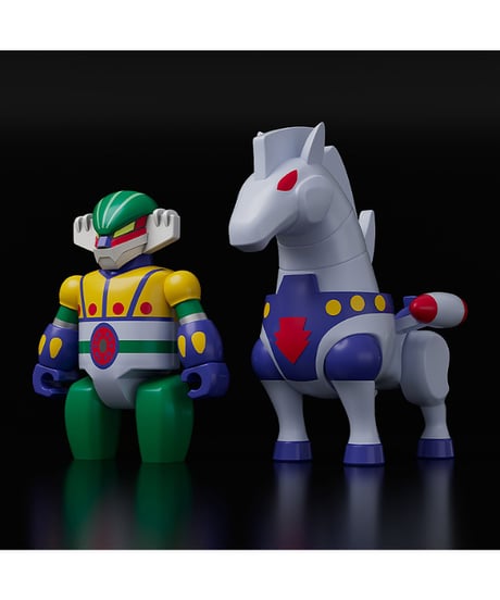 【予約】BRICKROID 鋼鉄ジーグ パーンサロイドセット　塗装済み可動フィギュア　鋼鉄ジーグ　[グッドスマイルカンパニー]