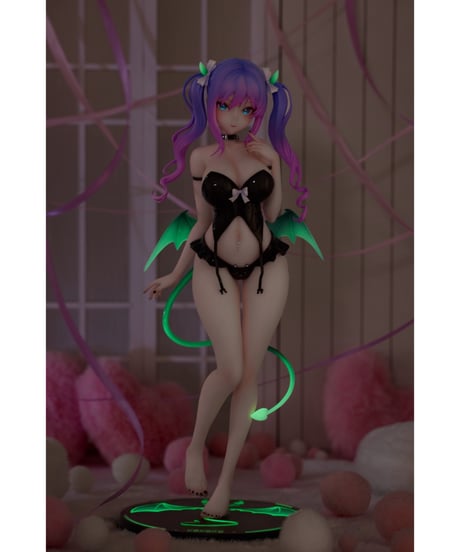 夜光サキュバス モモコちゃん 1/6 完成品フィギュア