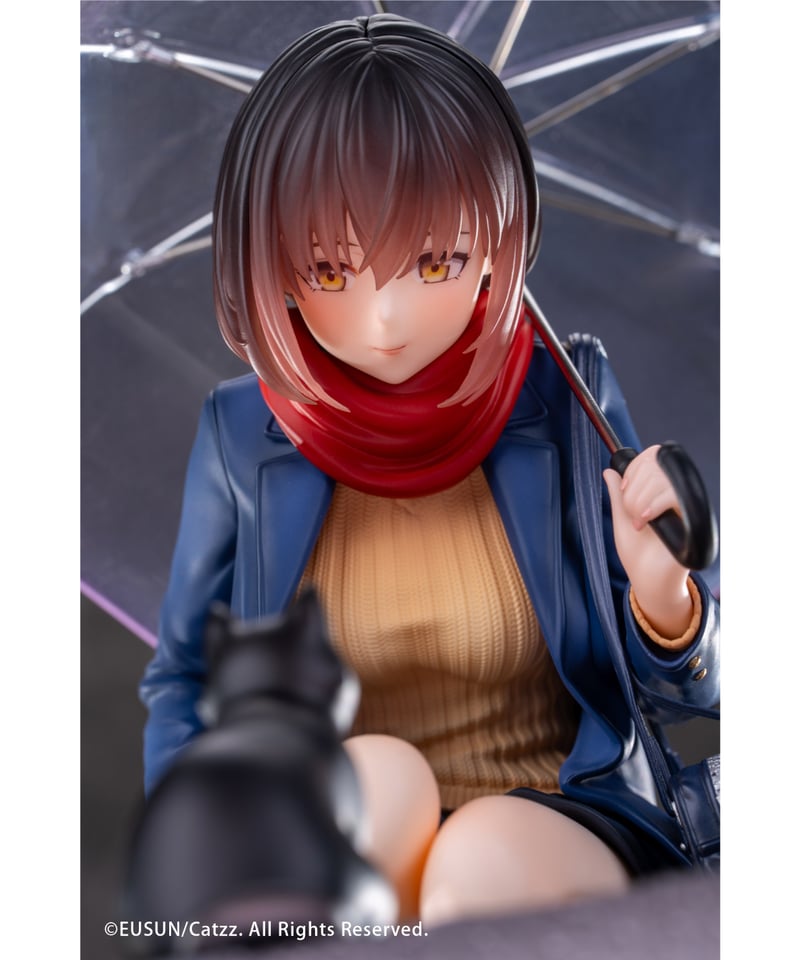 予約】「雨の日」——出会い Illustrated by Catzz 1/7 完成品フィギュ