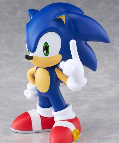 SoftB Half ソニック・ザ・ヘッジホッグ　SONIC THE HEDGEHOG　PVC製塗装済み完成品