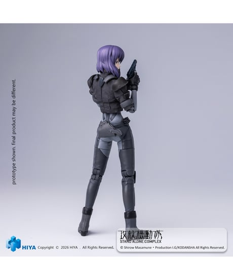 【予約】攻殻機動隊 STAND ALONE COMPLEX 1/12 アクションフィギュア 草薙素子 バトルスーツVer.　［ハイヤトイズ］