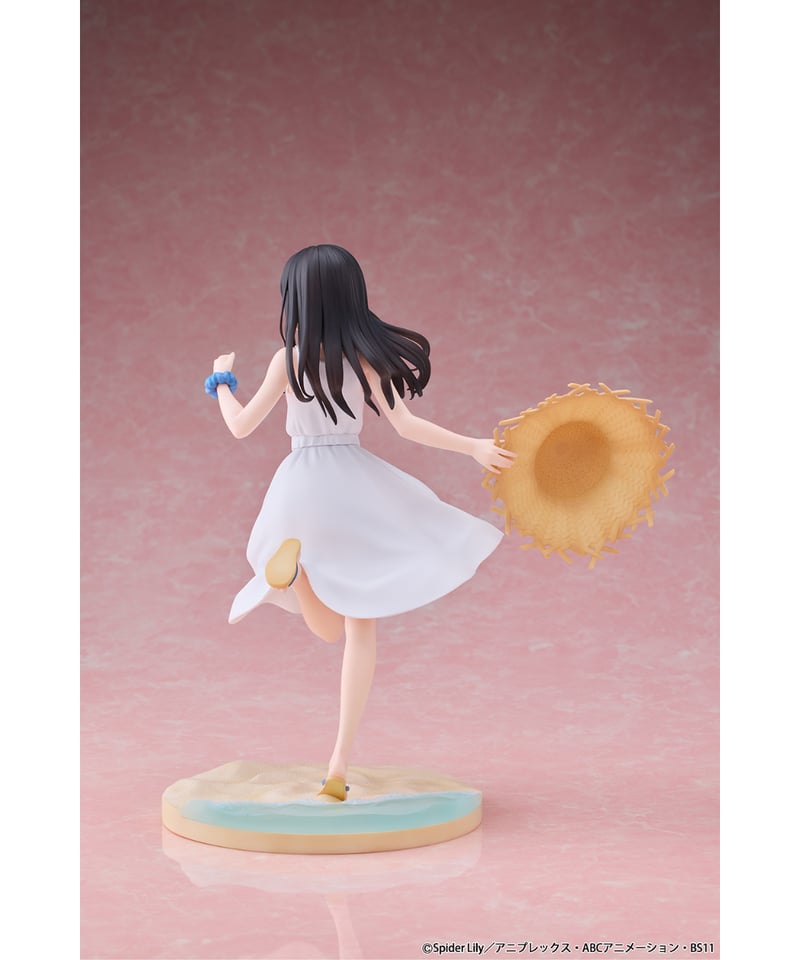 リコリス・リコイル 井ノ上たきな 白ワンピースVer. 1/7 塗装済み完成