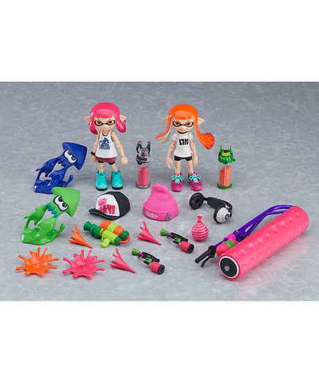figma Splatoon ガール DXエディション/ ボーイ DXエディション　全２種　塗装済み可動フィギュア　スプラトゥーン　［グッドスマイルカンパニー］