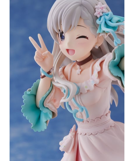 久川颯[O-Ku-Ri-Mo-No Sunday ! ]+　1/7　塗装済み完成品フィギュア　アイドルマスター シンデレラガールズ　［PLUM］