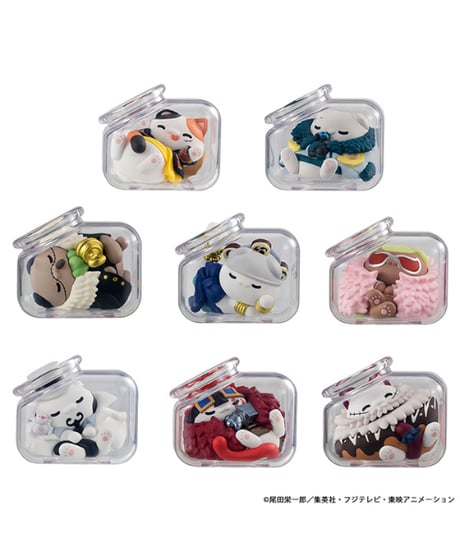 【予約】MEGA CAT PROJECT ワンピース おやすみニャンピースニャーン！好敵手編　8個入り1BOX　［メガハウス］