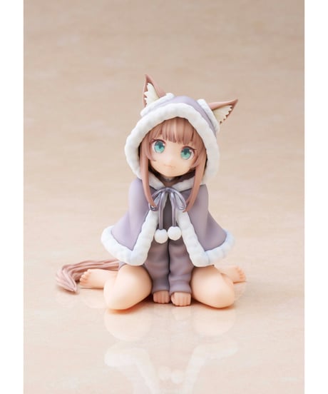 Palette うちのねこが女の子でかわいい おきがえコレクション　プレゼントきなこ　PVC/ABS製　塗装済み完成品フィギュア