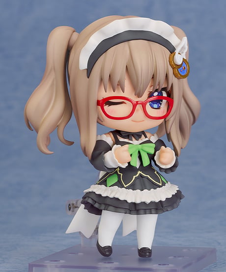 ねんどろいど 九條都 メイド服Ver.　塗装済み可動フィギュア　9-nine-　［グッドスマイルカンパニー］