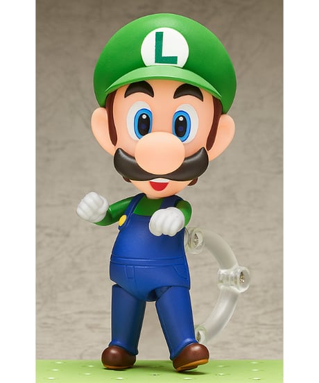 【予約】【三次再販】 ねんどろいど ルイージ　塗装済み可動フィギュア　スーパーマリオ　［グッドスマイルカンパニー］