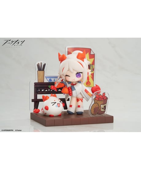アークナイツ デザートはいかがですか？ミニシリーズ 炎国特別篇 シー/リィン/ニェン　全３種　塗装済み完成品　［APEX-TOYS］