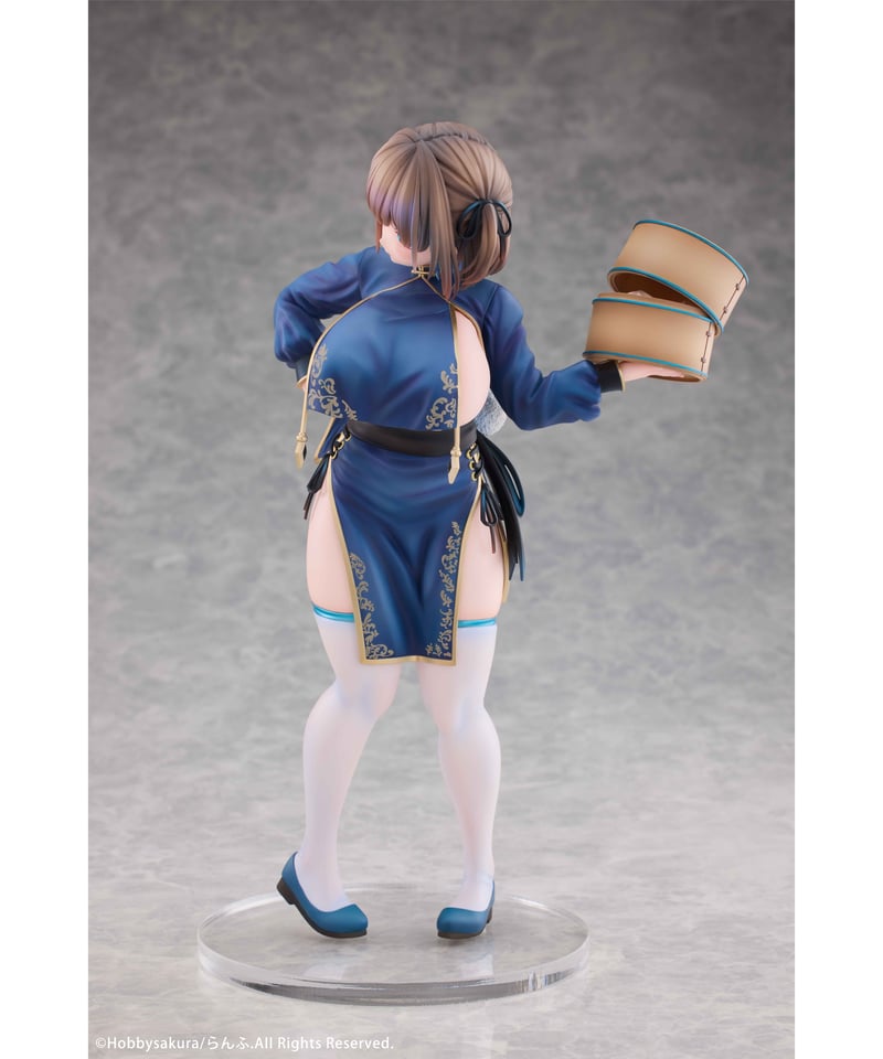 まんじゅう娘 つむぐ 完成品フィギュア 特典付限定版 まんじゅう娘 つむぐ Illustrated by らんふ 1/7 完成品フィギュア | Wo