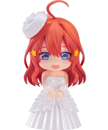 五等分の花嫁∽ 　ねんどろいど中野五月 ウエディングドレスVer.　プラスチック製 塗装済み可動フィギュア