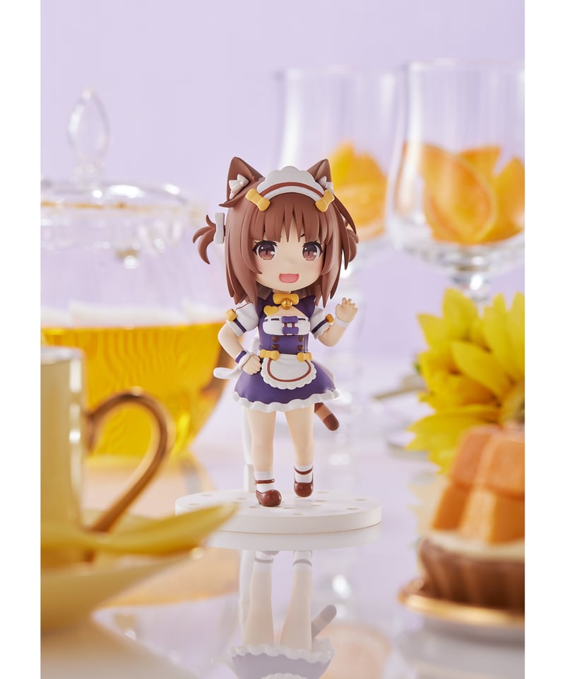 シナモン メープル 1/7 フィギュア ねこパラ 眩しい生脚や豊満ボディに釘付け！『ネコぱら』制服姿のメイプル