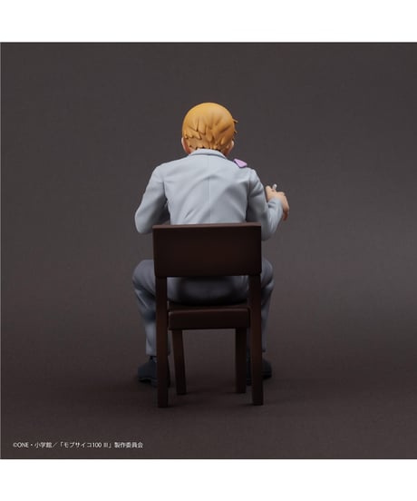 モブサイコ100 III×文房具カフェ 2022 フィギュア 霊幻新隆　［文房具カフェ］