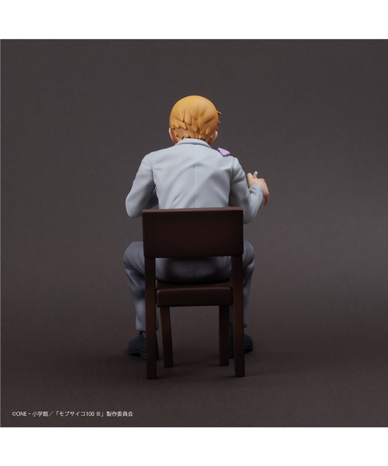 モブサイコ100 III×文房具カフェ 2022 フィギュア 霊幻新隆 ［文房具