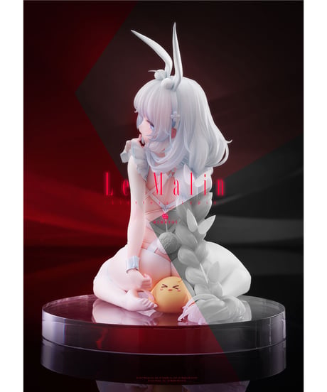 【予約】ル・マラン　昼寝好きのラピヌ　1/4ケール　塗装済み完成品フィギュア　アズールレーン　［ミメヨイ］