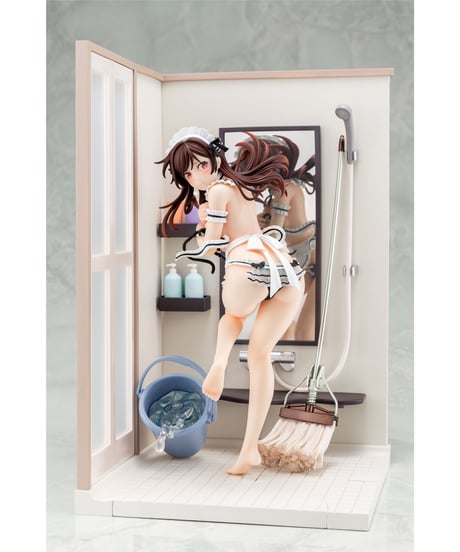 彼女、お借りします 水原千鶴 メイドビキニdeおそうじフィギュア　[箱入り娘]