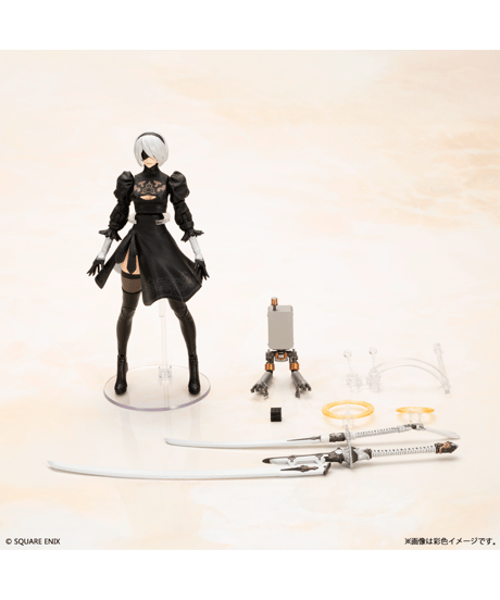 NieR:Automata プラスチックモデルキット 2B（ヨルハ二号B型）　［スクウェア・エニックス］