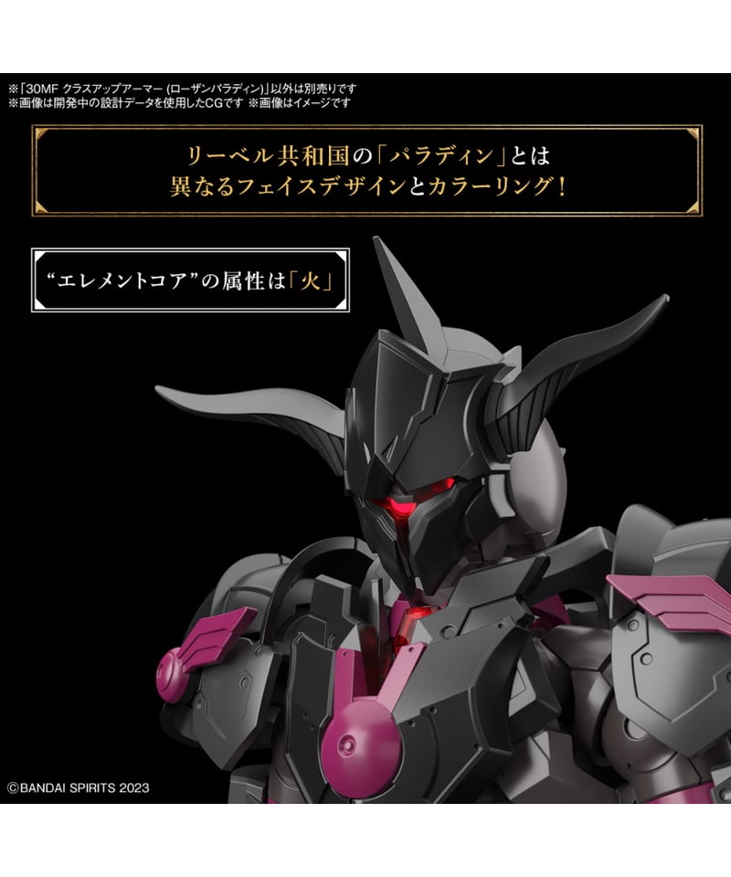 30MF クラスアップアーマー (ローザンパラディン) | WonderToys