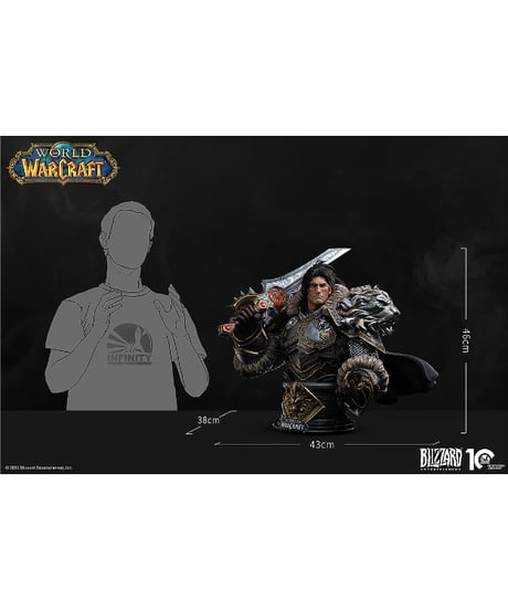 【予約】Infinity Studio X Blizzard ヴァリアン・リン 1/3バストモデル　塗装済み完成品　［Infinity Studio］