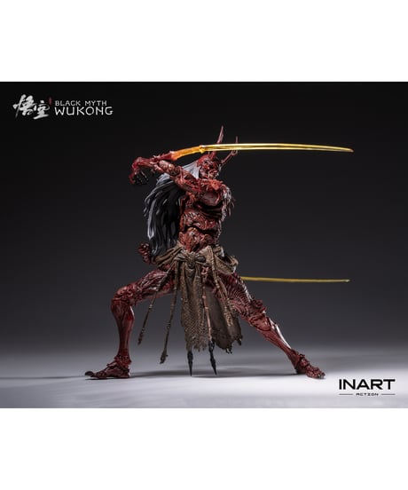 【予約】INART – 『黒神話：悟空』– 夜叉王 1/12スケール アクションフィギュア　［INART］