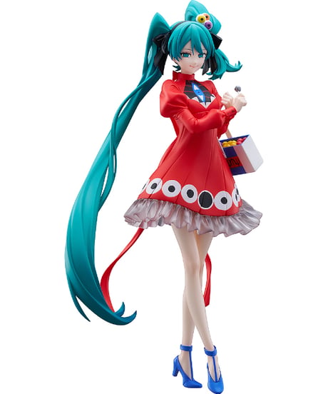 POP UP PARADE 初音ミク プシ Ver. L size　塗装済み完成品　キャラクター・ボーカル・シリーズ01 初音ミク　［グッドスマイルカンパニー］