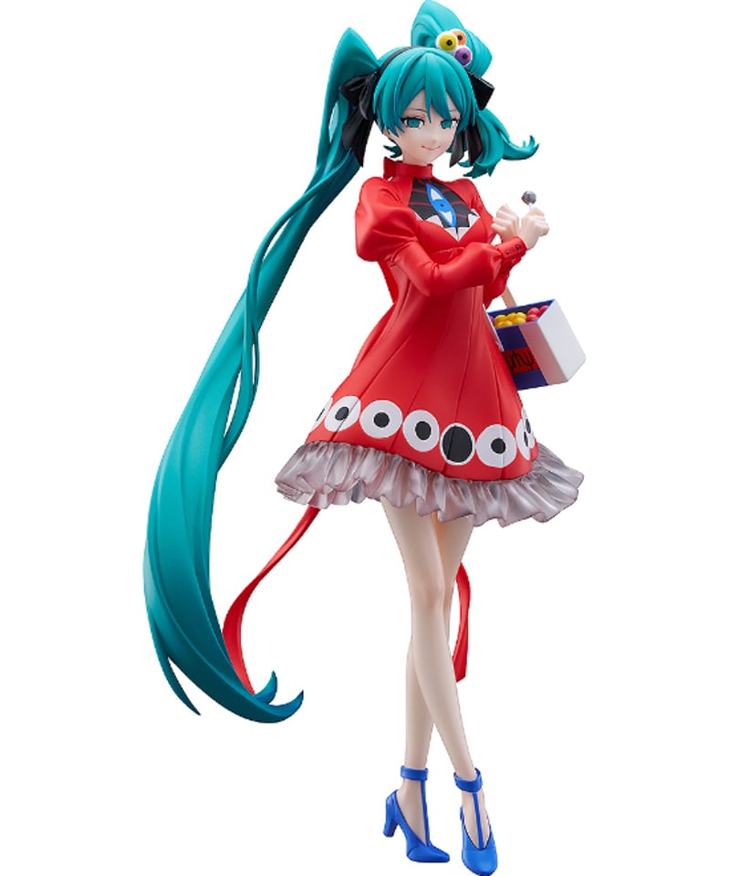 POPUP PARADE 初音ミク ver. L プシ POP UP PARADE 初音ミク プシ Ver. L size 塗装済み完成品
