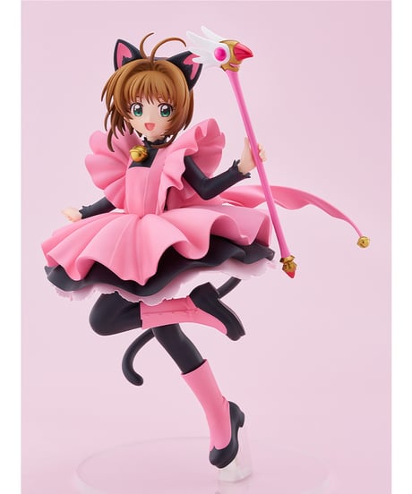 POP UP PARADE 木之本桜 黒猫風コスチュームVer. L size　塗装済み完成品　カードキャプターさくら クロウカード編　［グッドスマイルカンパニー］
