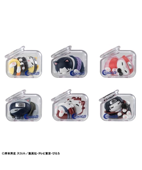 MEGA CAT PROJECT NARUTO -ナルト- 疾風伝 おやすみニャルト！　8個入り1BOX　［メガハウス］