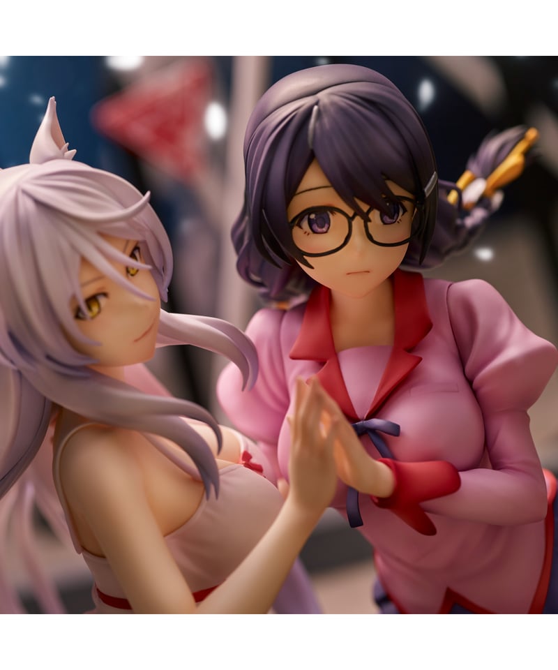 猫物語』羽川翼2体セット 【再販24】 彩色済み完成品フィギュア
