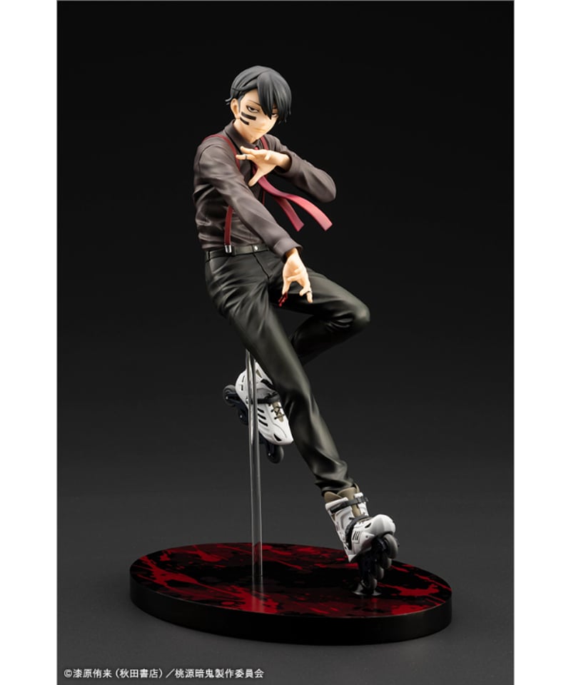 【絶版・初版・希少】 笑鬼 武蔵野次郎 編 その他 予約】ARTFX J 無陀野無人 桃源暗鬼 1/8 PVC塗装済み完成品