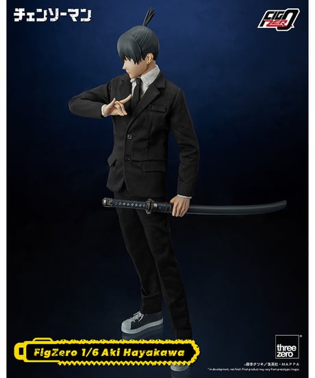 チェンソーマン　フィグゼロ 1/6 早川アキ　1/6スケール　ABS&PVC&POM製塗装済み可動フィギュア