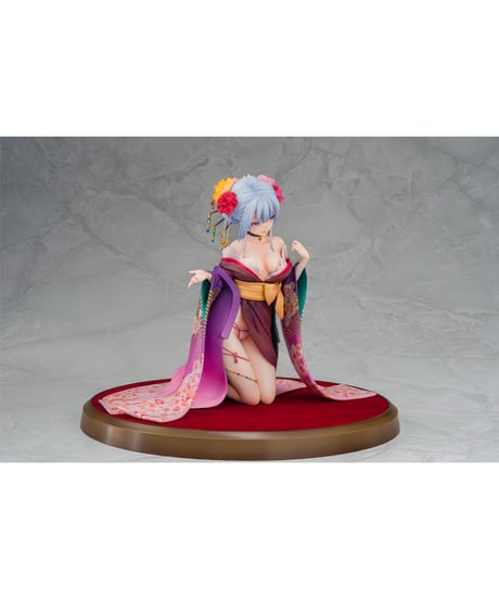 【予約】主従えくすたしー 紫音　花魁Ver.(健全Ver.)　 1/7スケール　PVC塗装済み完成品 　［ダイキ工業］