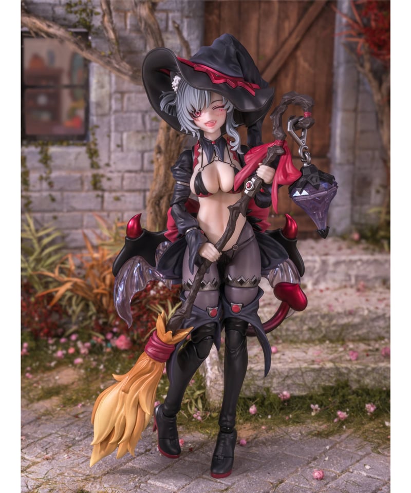 見習魔女・星川猫猫 1/12 完成品アクションフィギュア 黒髪Ver. [次元