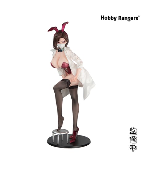 【予約】やさぐれ保健医 八坂愉美子 Illustrated by けそシロウ 1/4 完成品フィギュア　[HobbyRangers]