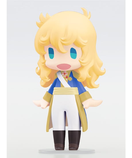 【予約】HELLO! GOOD SMILE オスカル・フランソワ・ド・ジャルジェ　塗装済み可動フィギュア　劇場アニメ『ベルサイユのばら』　[グッドスマイルカンパニー]