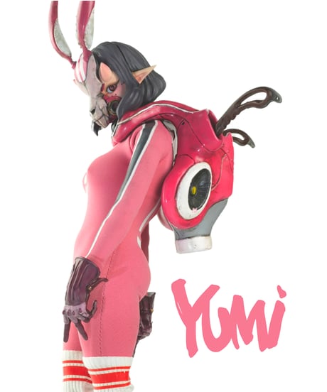 【予約】GAKIRACE 「YUMI」　Standard version　1/6　塗装済み完成品アクションフィギュア　［JTSTUDIO］