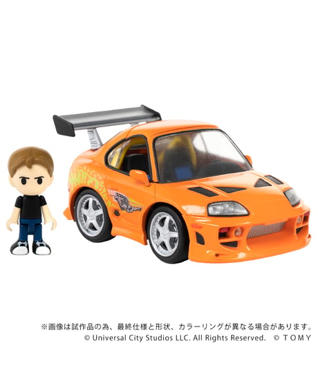【予約】【送料無料】Qビレッジ QV-03 ワイルド・スピード Toyota Supra JZA80　［タカラトミー］
