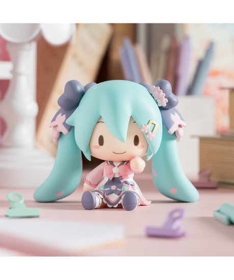【予約】初音ミクシリーズ　ふわぷち　デフォルメフィギュア　新学期　[セガ フェイブ]