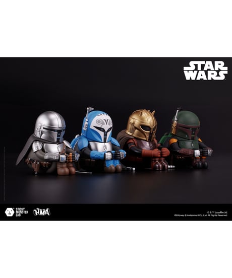 【予約】SML MINI-FIGURE BLIND BOX STAR WARS SERIES 02 'THE MANDALORIAN' 　6個入り1BOX　［BLITZWAY JAPAN］
