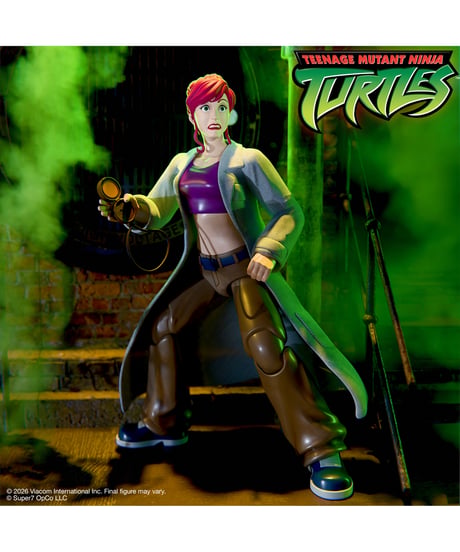 【予約】TMNT ティーンエイジ・ミュータント・ニンジャ・タートルズ wave 14/ エイプリル・オニール アルティメイト 7インチ アクションフィギュア