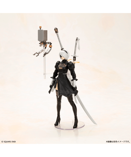 NieR:Automata プラスチックモデルキット 2B（ヨルハ二号B型）　［スクウェア・エニックス］
