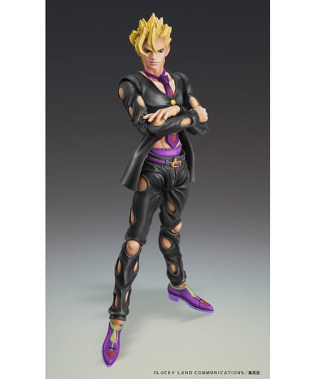 超像可動 「パンナコッタ・フーゴ Ver.BLACK」 『ジョジョの奇妙な冒険 第5部』　塗装済可動フィギュア