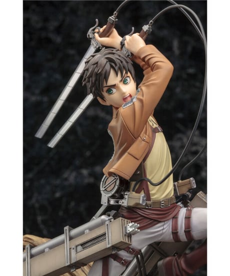 ARTFX J エレン・イェーガー リニューアルパッケージver.（再生産）　1/8スケールフィギュア　PVC塗装済み完成品【進撃の巨人】