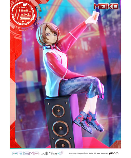 【予約】PRISMA WING ピアプロキャラクターズ MEIKO “Art by lack”  1/7 スケール 完成品フィギュア　［プライム１スタジオ］