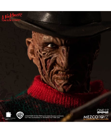 【予約】【再生産】ワン12コレクティブ/ エルム街の悪夢: フレディ・クルーガー 1/12 アクションフィギュア　［メズコトイズ］