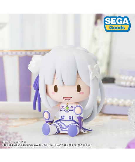 Reゼロから始める異世界生活　ふわぷち デフォルメフィギュア エミリア　[セガ フェイブ]