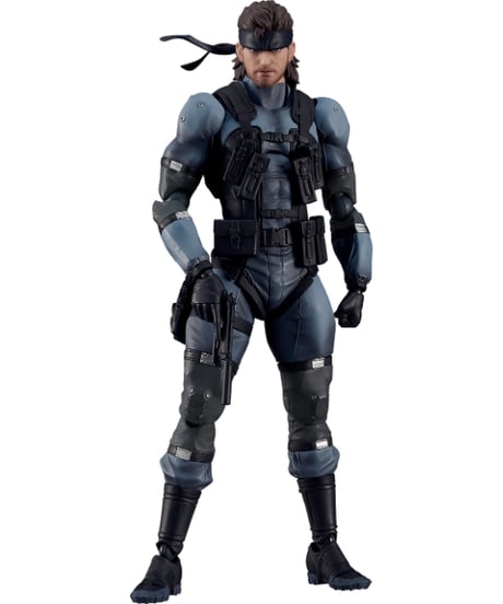 figma ソリッド・スネーク MGS2 ver. アップデートエディション METAL GEAR SOLID2 SONS OF LIBERTY  塗装済み可動フィギュア
