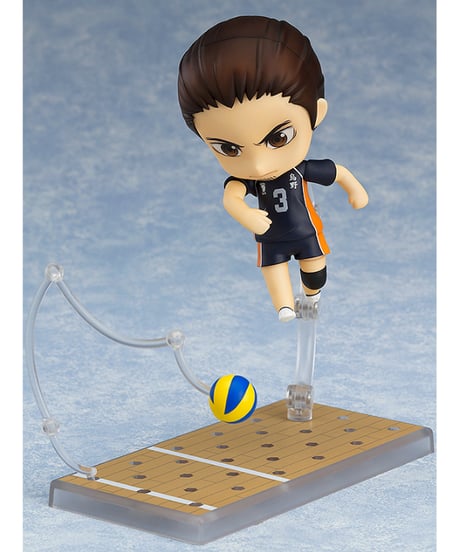 ハイキュー!!　ねんどろいど 澤村大地/菅原孝支/東峰旭/夜久衛輔/灰羽リエーフ　全５種　塗装済み可動フィギュア