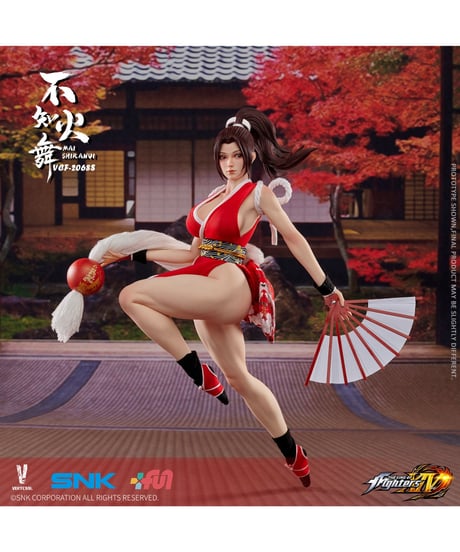 King of Fighters XIV 1/6 コレクティブル アクションフィギュア 不知火舞/不知火舞 前髪ストレート Ver.　全２種